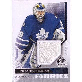 Jersey karty - Belfour Ed - 2014-15 SP Game Used Authentic Fabrics No.AF-EB
