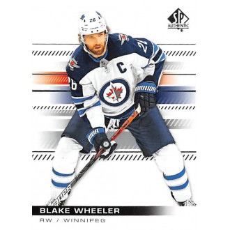 Řadové karty - Wheeler Blake - 2019-20 SP Authentic No.95