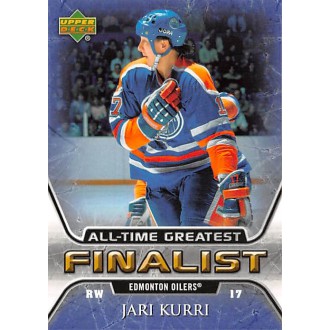 Řadové karty - Kurri Jari - 2005-06 Upper Deck All-Time Greatest No.24