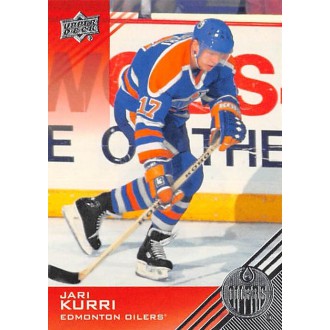 Řadové karty - Kurri Jari - 2013-14 Upper Deck Edmonton Oilers No.14