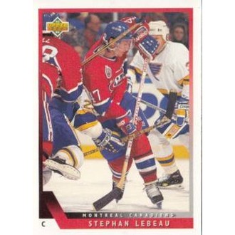 Řadové karty - Lebeau Stephan - 1993-94 Upper Deck No.402