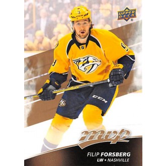 Řadové karty - Forsberg Filip - 2017-18 MVP No.9