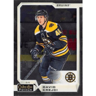 Řadové karty - Krejčí David - 2018-19 O-Pee-Chee Platinum No.129