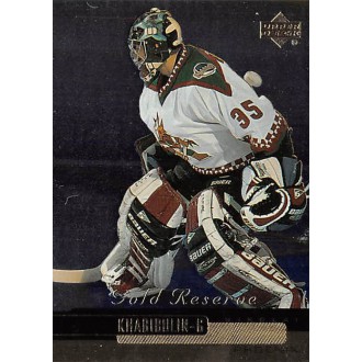 Řadové karty - Khabibulin Nikolai - 1999-00 Upper Deck Gold Reserve No.271