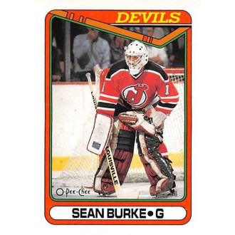 Řadové karty - Burke Sean - 1990-91 O-Pee-Chee No.140