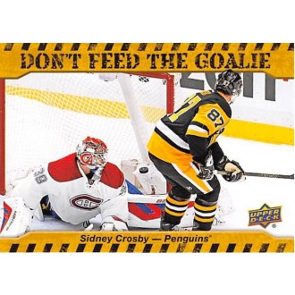 Insertní karty - Crosby Sidney - 2016-17 Upper Deck Dont Feed The Goalie No.DFG-SC