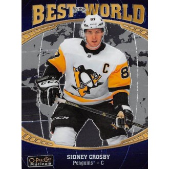 Insertní karty - Crosby Sidney - 2019-20 O-Pee-Chee Platinum Best In The World No.BW15