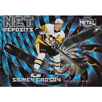 Insertní karty - Crosby Sidney - 2020-21 Metal Universe Net Deposits No.ND23