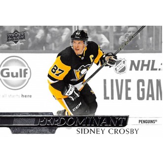 Insertní karty - Crosby Sidney - 2020-21 Upper Deck Predominant No.PR8
