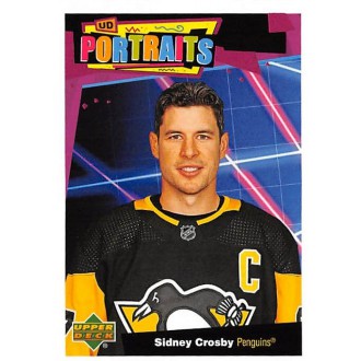 Insertní karty - Crosby Sidney - 2020-21 Upper Deck UD Portraits No.P17
