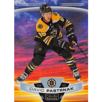 Paralelní karty - Pastrňák David - 2019-20 O-Pee-Chee Platinum Sunset No.19