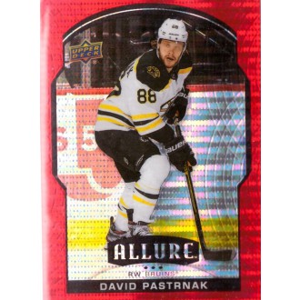 Paralelní karty - Pastrňák David - 2020-21 Allure Red Rainbow No.7