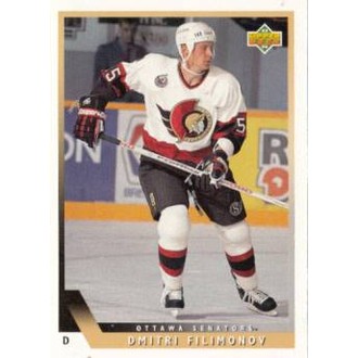 Řadové karty - Filimonov Dmitri - 1993-94 Upper Deck No.405