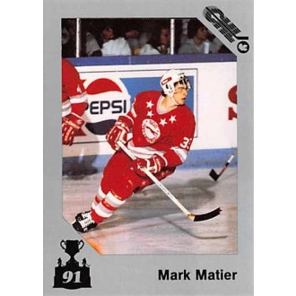 Řadové karty - Matier Mark - 1991 7th Inning Sketch Memorial Cup No.18