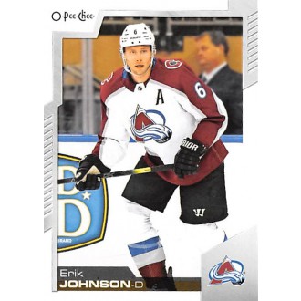 Řadové karty - Johnson Erik - 2020-21 O-Pee-Chee No.385
