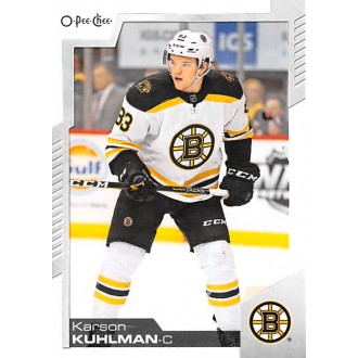 Řadové karty - Kuhlman Karson - 2020-21 O-Pee-Chee No.391