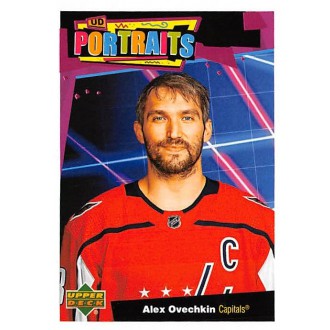 Insertní karty - Ovechkin Alexander - 2020-21 Upper Deck UD Portraits No.P5