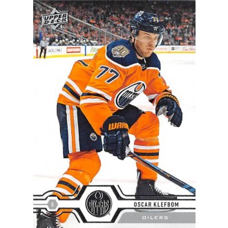 Řadové karty - Klefbom Oscar - 2019-20 Upper Deck No.189