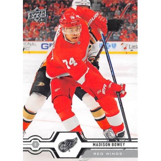 Řadové karty - Bowey Madison - 2019-20 Upper Deck No.279