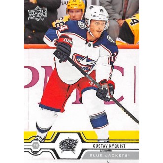 Řadové karty - Nyquist Gustav - 2019-20 Upper Deck No.316