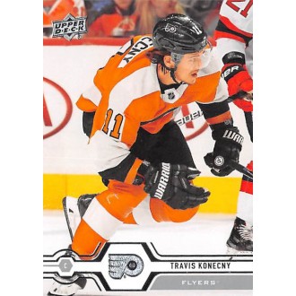 Řadové karty - Konecny Travis - 2019-20 Upper Deck No.327