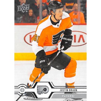 Řadové karty - Braun Justin - 2019-20 Upper Deck No.328