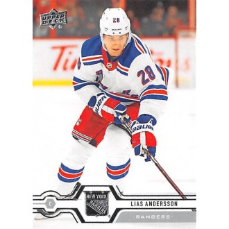 Řadové karty - Andersson Lias - 2019-20 Upper Deck No.340