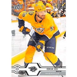 Řadové karty - Josi Roman - 2019-20 Upper Deck No.389