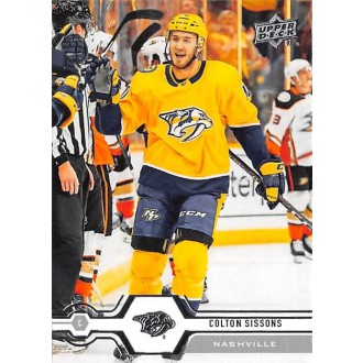 Řadové karty - Sissons Colton - 2019-20 Upper Deck No.391