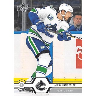 Řadové karty - Edler Alexander - 2019-20 Upper Deck No.420