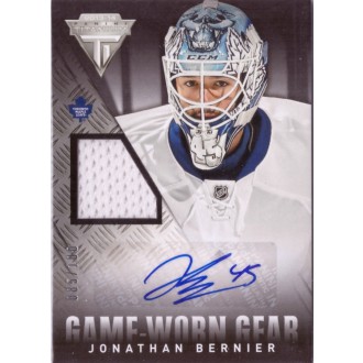 Podepsané karty - Bernier Jonathan - 2013-14 Titanium Game Worn Gear Autographs No.GA-JBE