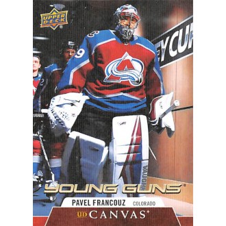 Insertní karty - Francouz Pavel - 2020-21 Upper Deck Canvas No.C96
