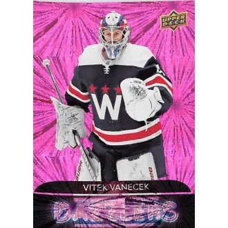 Insertní karty - Vaněček Vítek - 2020-21 Upper Deck Dazzlers Pink No.DZ148