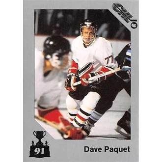 Řadové karty - Paquet Dave - 1991 7th Inning Sketch Memorial Cup No.68