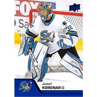 Paralelní karty - Kořenář Josef - 2020-21 Upper Deck AHL Blue No.9