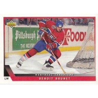 Řadové karty - Brunet Benoit - 1993-94 Upper Deck No.415