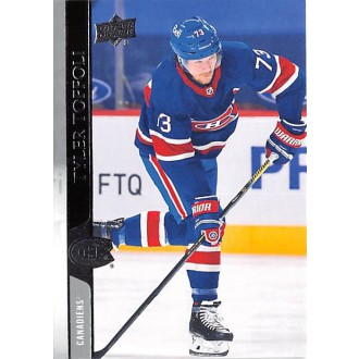 Řadové karty - Toffoli Tyler - 2020-21 Upper Deck No.574