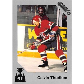 Řadové karty - Thudium Calvin - 1991 7th Inning Sketch Memorial Cup No.91
