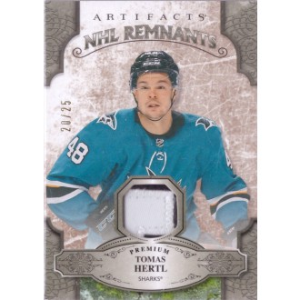 Patch karty - Hertl Tomáš - 2019-20 Artifacts NHL Remnants Premium No.NR-TH