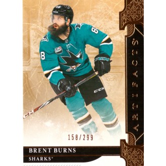 Paralelní karty - Burns Brent - 2019-20 Artifacts Copper No.127