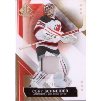 Jersey karty - Schneider Cory - 2015-16 SP Game Used Gold Prime Jersey No.40