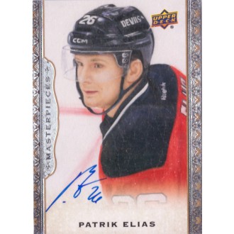 Podepsané karty - Eliáš Patrik - 2014-15 Masterpieces Autographs No.54