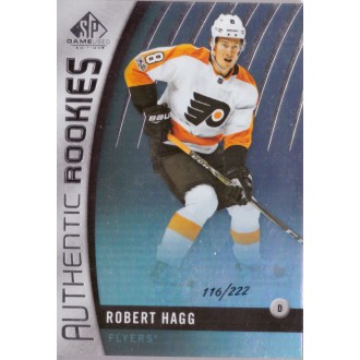 Paralelní karty - Hagg Robert - 2017-18 SP Game Used Rainbow No.126