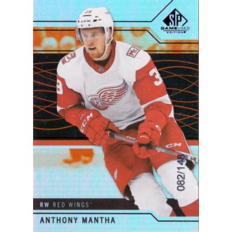 Paralelní karty - Mantha Anthony - 2018-19 SP Game Used Orange Rainbow No.52