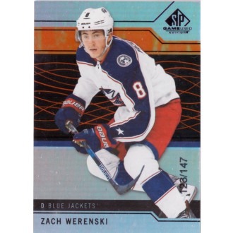 Paralelní karty - Werenski Zach - 2018-19 SP Game Used Orange Rainbow No.77