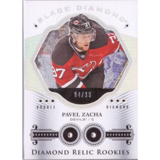 Insertní karty - Zacha Pavel - 2016-17 Black Diamond Diamond Relic Rookies Gems No.BDR-PZ