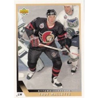 Řadové karty - Mallette Troy - 1993-94 Upper Deck No.418