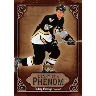 Insertní karty - Crosby Sidney - 2005-06 Upper Deck Diary of a Phenom No.DP4