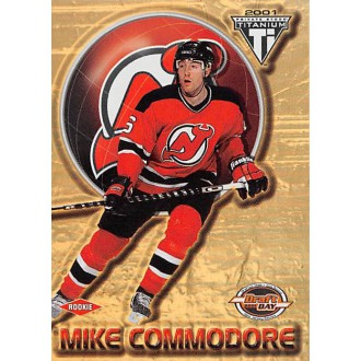 Řadové karty - Commodore Mike - 2000-01 Titanium Draft Day Edition No.165