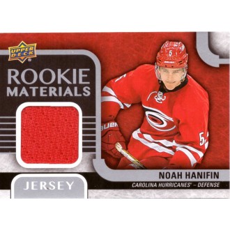 Jersey karty - Hanifin Noah - 2015-16 Upper Deck Rookie Materials No.RM-NH
